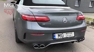 Mercedes-AMG E53 Cabrio w/ MGmotorsport.pl exhaust