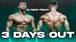 Estoy ROTO Ultimo día de descarga… PLANO, CANSADO pero ¡LISTO! | YAMAMOTO PRO CUP MENS PHYSIQUE