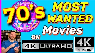 MOST WANTED & UPCOMING 70's Movie Releases on 4K UltraHD BluRay Surprise Announcements & BIG Reveals