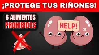 ¡Protege tus riñones! 😱 6 Alimentos que Debes Evitar 🚫