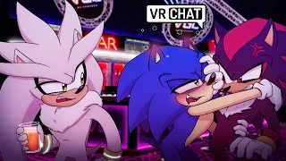 Sonic Flirts With Shadow?! - Silver's Chaotic Birthday! (VR Chat)