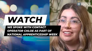 We caught up with contact operator Chloe as part of Apprenticeship Week