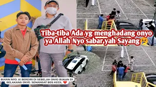 TIBA-TIBA ADA YANG MENGHADANG ONYO | ANNETH SAMPAI KAWATIR SAMA ONYO !!!