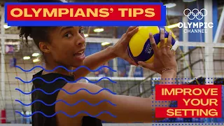 How to become a better volleyball setter ft. Team USA's Rachael Adams | Olympians' Tips