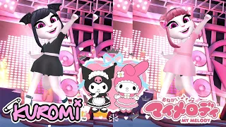 My talking angela 2 💟 Kuromi vs My Melody 💗 Sanrio Cosplay🌈💋