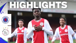 SIX goals by the U18's! 🥵 | Highlights Rangers FC - Ajax U18 | UEFA Youth League