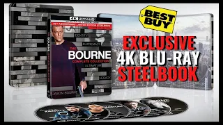 The Bourne Complete Collection Best Buy Exclusive 4K Ultra HD Limited Edition Steelbook