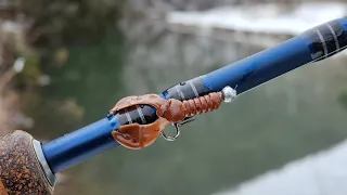 TROUT FISHING IN BRUTALLY COLD CONDITIONS 🥶 16°F