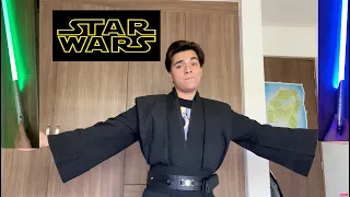 Unboxing de traje Jedi y LightSaber - (Star Wars)