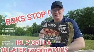 MrDzinold Grill IRL 10 latki Nwordy BOKS STOP Ban na twitch