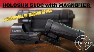 Holosun 510c RED DOT with flip magnifier: CHINESE CRAP or VALUE OPTIC?