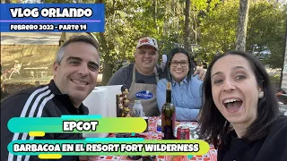 De barbacoa y caravana en el hotel Disney Fort Wilderness: vLog Orlando 2022, parte 14