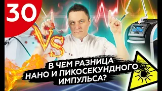 Нано и пикосекундный импульсы. В чем разница?