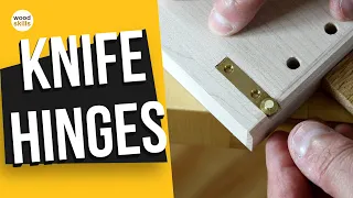Knife Hinges - Why I use in my Furniture
