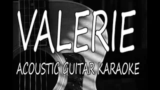 Amy Winehouse - Valerie (Acoustic Guitar Karaoke Lyrics on Screen)