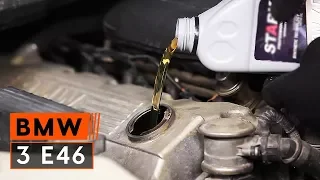 Kaip pakeistivariklio alyvą ir alyvos filtrą BMW 3 E46 [PAMOKA]