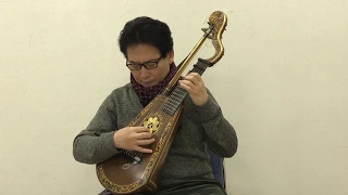 ’London Bridge is broken down' on Harp-lute/ ロンドン橋落ちた（ハープリュート） played by Taro Takeuchi (竹内太郎）