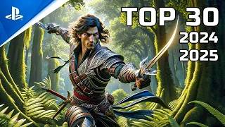 Top 30 New Upcoming PS5 Games of 2024/2025 (4K)