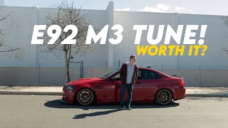 E92 M3 WITH GINTANI TUNE + TEST PIPES! | HERE'S WHAT TO EXPECT