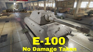 Turkey Plays:World of Tanks-E-100(No Damage Taken)#164