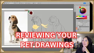 Reviewing your pet drawings! | Beyond Stick Figures with Andrea