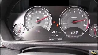 BMW M3 431HP 0-270 kmh acceleration
