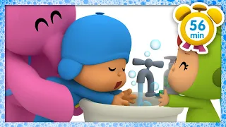 👋💧 POCOYO TÜRK - Ellerinizi Yıkayın! [ 56 dakika ] Çocuklar için Çizgi Filmler