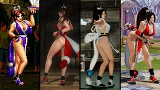 Mai Shiranui's Victory Poses Evolution (No duplicate)