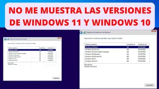 COMO PODER SELECCIONAR LA VERSION DE WINDOWS 11/10 QUE QUEREMOS INSTALAR