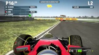 F1 2012 race 2 (crashing,drifting,out of fuel)