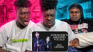 Jungkook's amazing vocals 2023 Reaction!