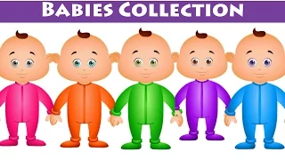 Five Little Babies And Many More - Nursery Rhymes Collection Vol 1 - JamJammies Kids Songs