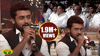 Actor Surya & Director Lingusamy In 100 Year Indian Cinema Celebration by Jaya Tv