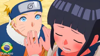 HINATA DEFENDE NARUTO DE SAKURA ! SASUKE E BORUTO VIAJAM NO TEMPO - BORUTO DUBLADO