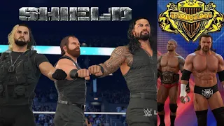 THE SHIELD VS THE EVOLUTION | WWE 2K24 | TR Gamer