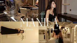 manila diaries | living in BGC, ikea shopping, muji & dior store, the editor's market VLOG