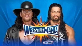 Wrestlemania 33: Roman Reigns vs The Undertaker - Legacy