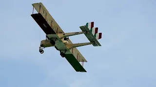 Caorle air show 2024 with the only World War I bomber in flying condition