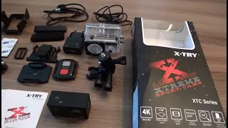 Экшн-камера X-TRY XTC194 EMR 4K WiFi   Отзыв после 4-х месяцев использования.