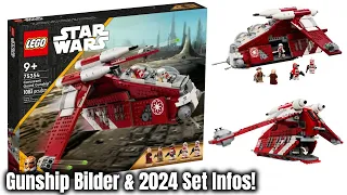 Endlich Bilder zum Gunship & 2024 Set Infos! | LEGO Star Wars NEWS!