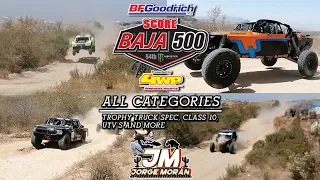 BAJA 500 2022 || TROPHY TRUCK SPEC, CLASE 10, UTV'S || MILLA 10