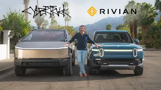 Cybertruck vs. Rivian R1T - Tesla pro lidi, co nemají rádi Teslu.