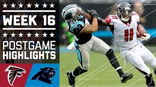 Falcons vs. Panthers | NFL Week 16 Game Highlights