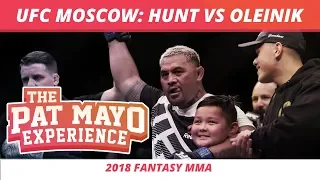 2018 Fantasy MMA: UFC Moscow - Hunt vs Oleinik DraftKings Picks & Preview