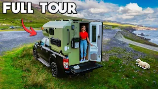 Overnight in The UK's ONLY Wild Camper Truck - Vanlife UK