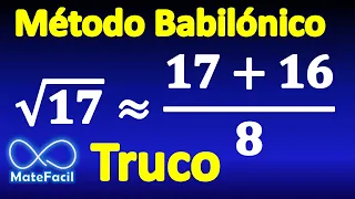 How to calculate square root without calculator Easy! (Babylonian method) (Example 1)