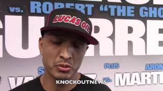 Aron Martinez: "I never took an easy fight!! I expect an all out war with Sammy Vasquez!"