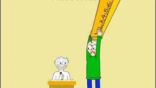 OH NO! THE TABLE! - BALDI'S BASICS #1 - SHORT LESSON