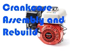 Honda GX160 Crankcase Rebuild Assembly