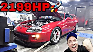 2000 cv où rien …☺️ Record d europe en Supra ! 🚀